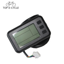 2016 Popular KT LCD1 display for electric bike with waterproof or nominal plug